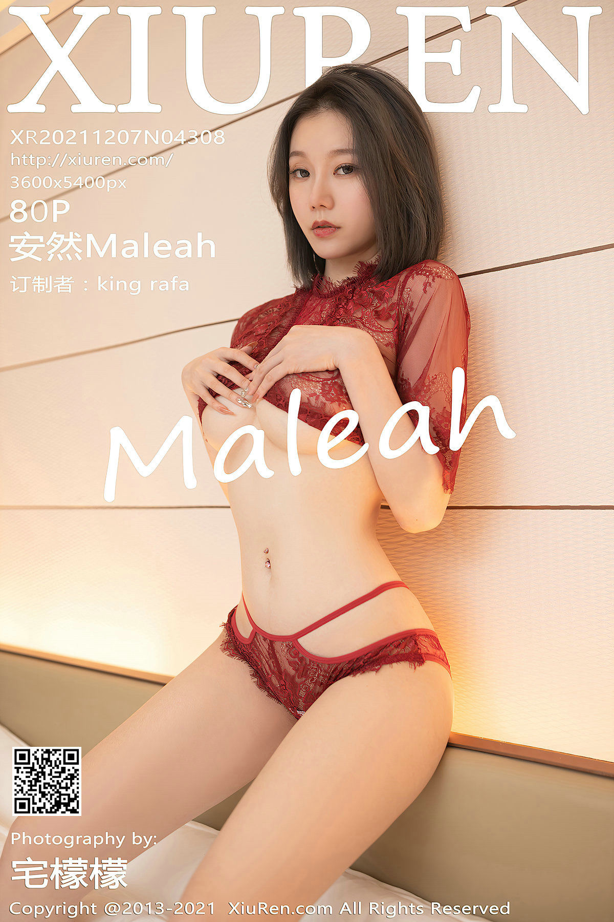 [秀人XiuRen] No.4308 安然Maleah/81P