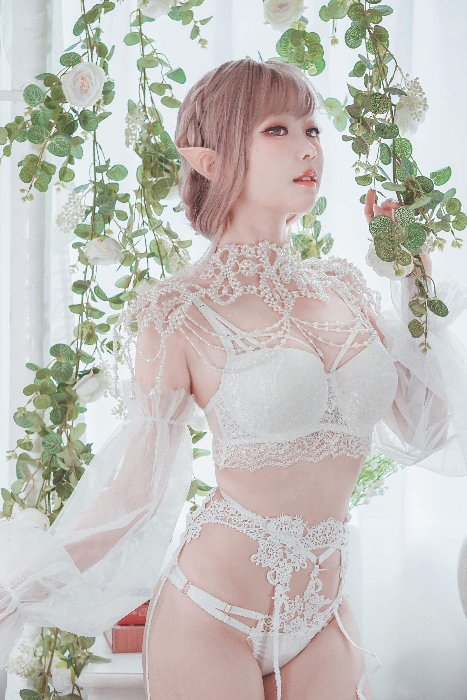 [福利COS] Ely_eee(ElyEE子) - Bride & Lingerie/65P