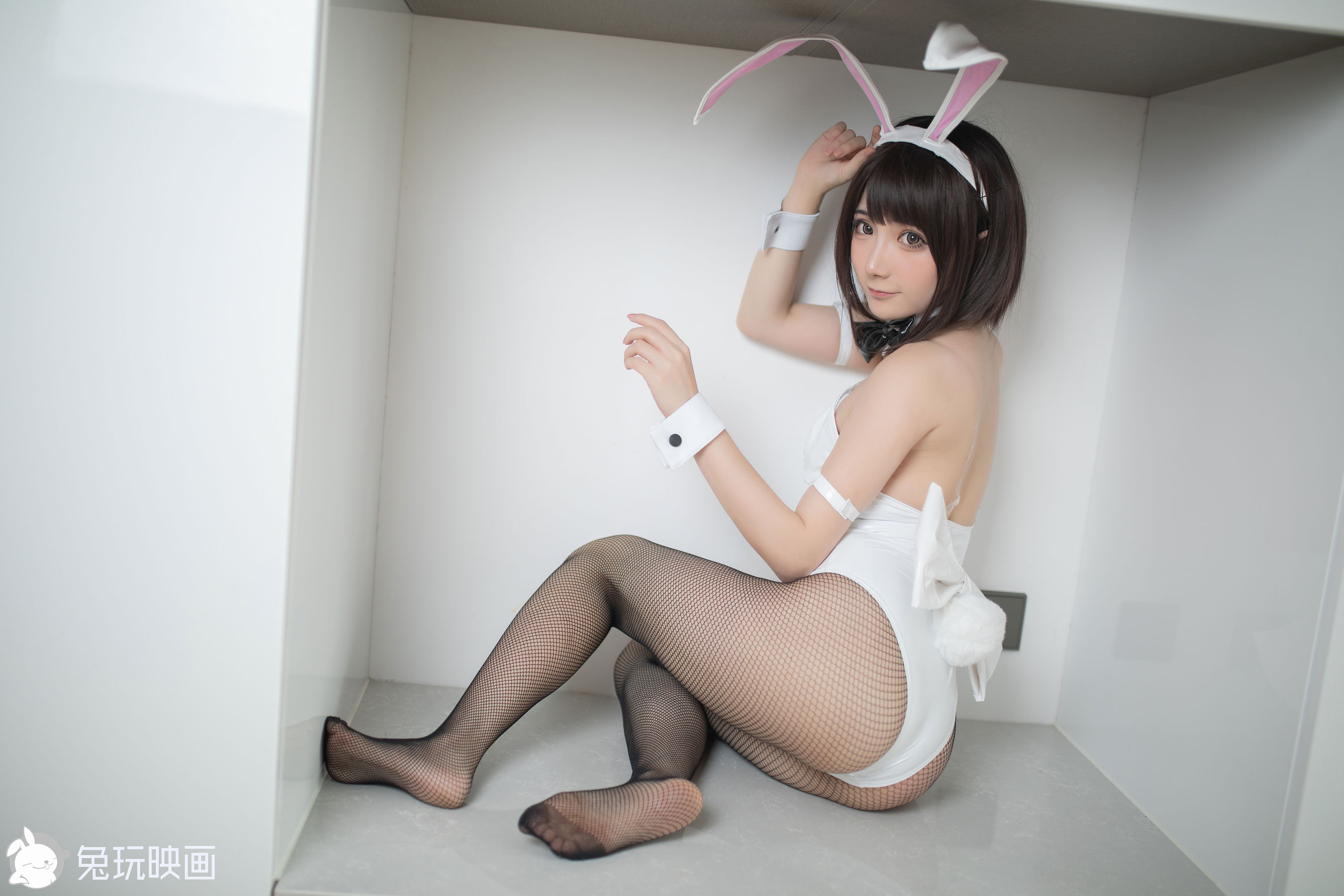 [兔玩映画] - 兔女郎 Vol.056 白色/40P