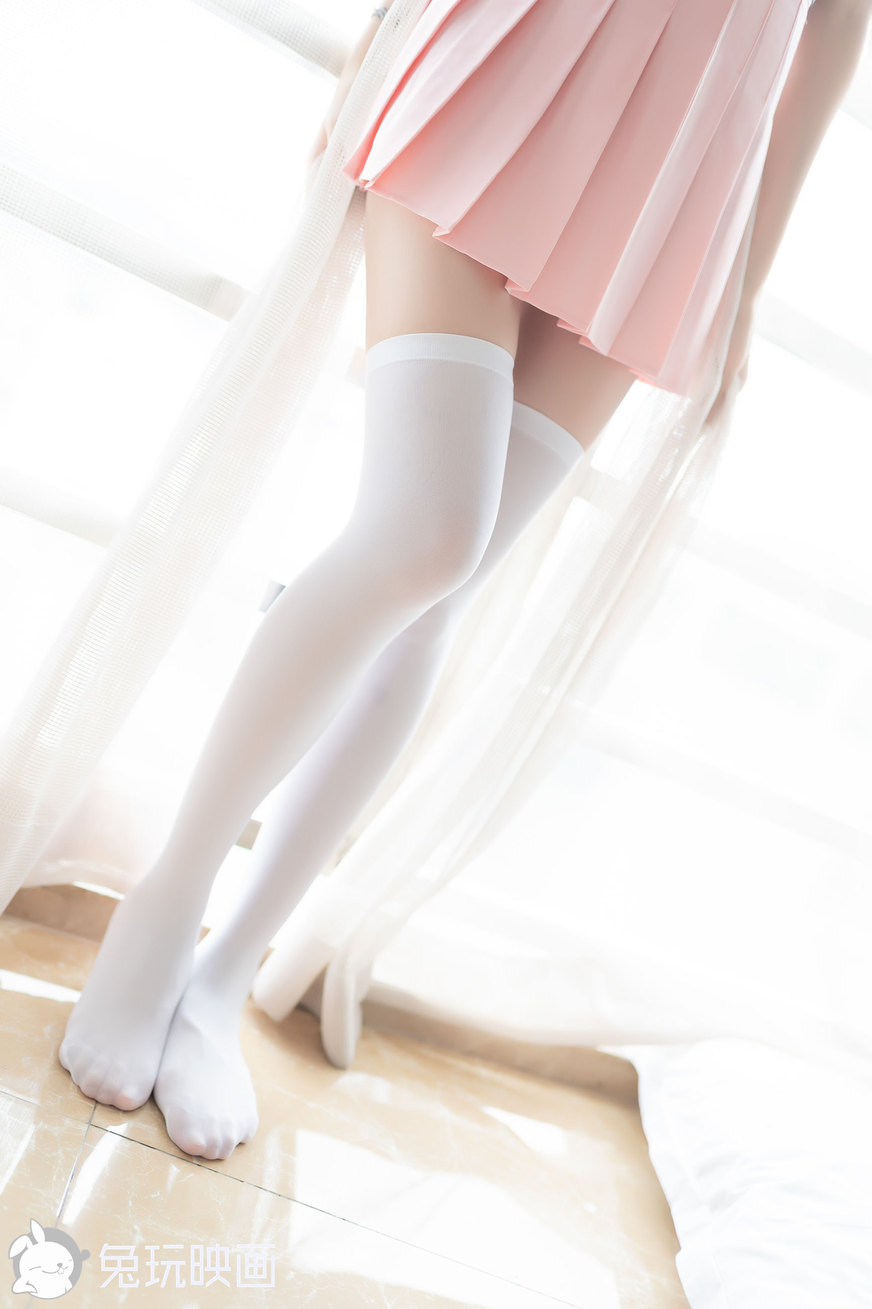 [兔玩映画] - 粉色短裙/39P