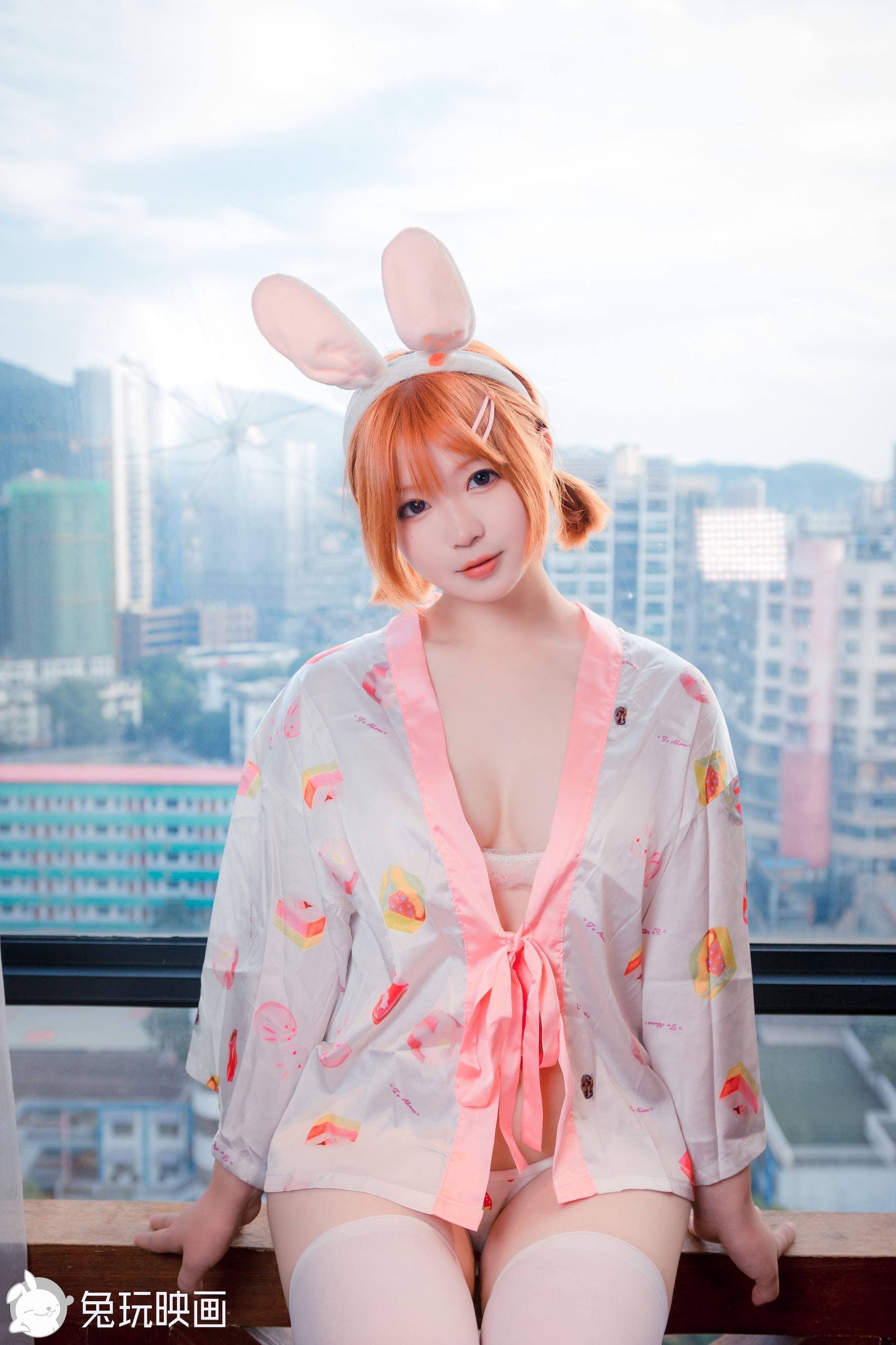 [兔玩映画] - 桃子的浴衣/40P