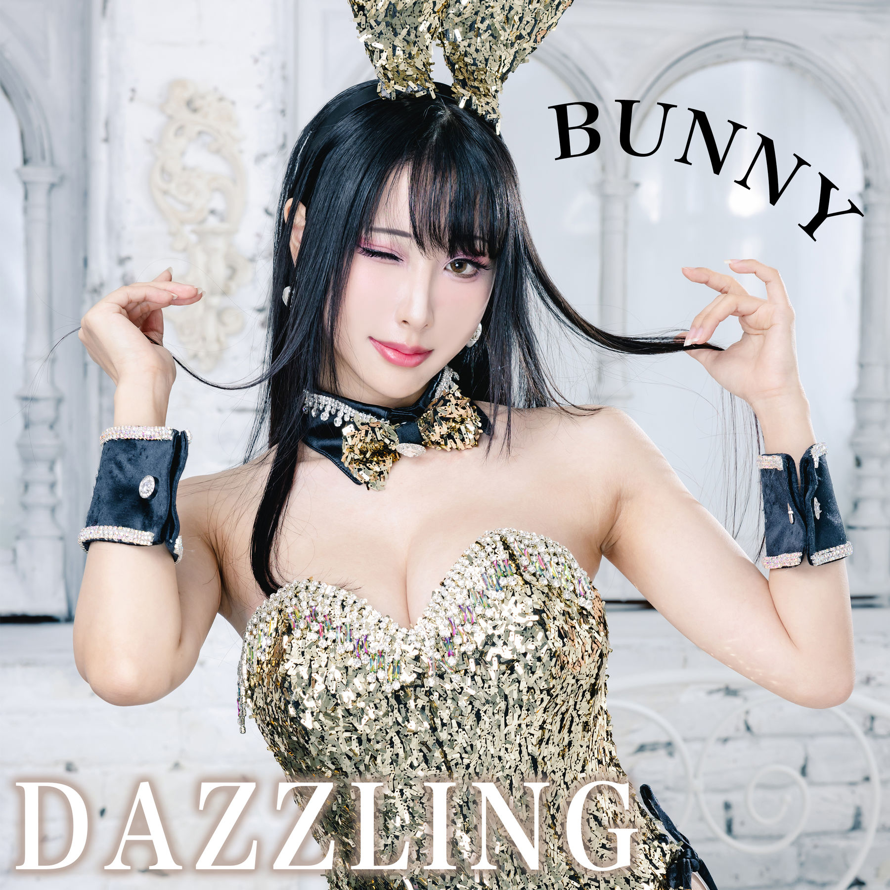 [福利COS] Hane Ame 雨波写真 - Dazzling Bunny 炫目兔女郎/36P